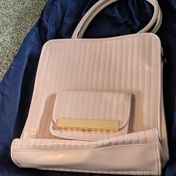Ted Baker Handbags - Ted Baker laptop bag/vinyl tote
